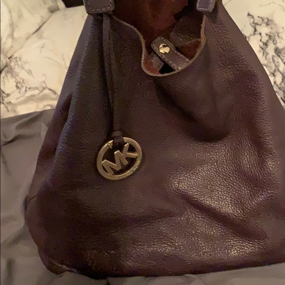 Purple Michael kors purse